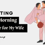 Romantic good morning prayer for my wife
