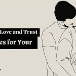 Romantic love and trust messages for your wife displayed on beautiful notecard with roses