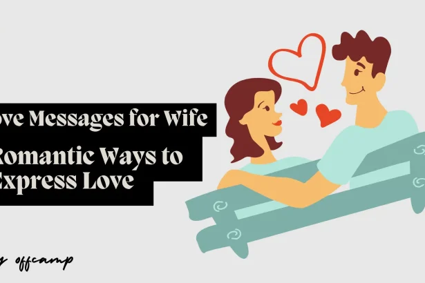 Husband sharing love messages for wife over morning coffee to strengthen their bond