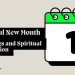 Peaceful morning devotion scene with journal writing new month blessings prayers