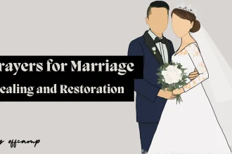 Couple praying together for healing marriage prayers and communication restoration in relationship crisis