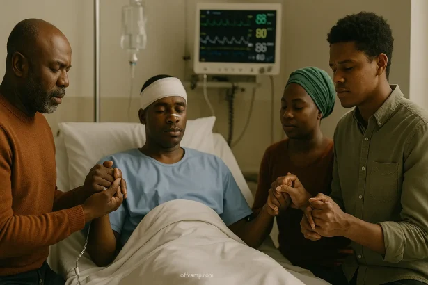 Prayer for accident victim recovery and healing