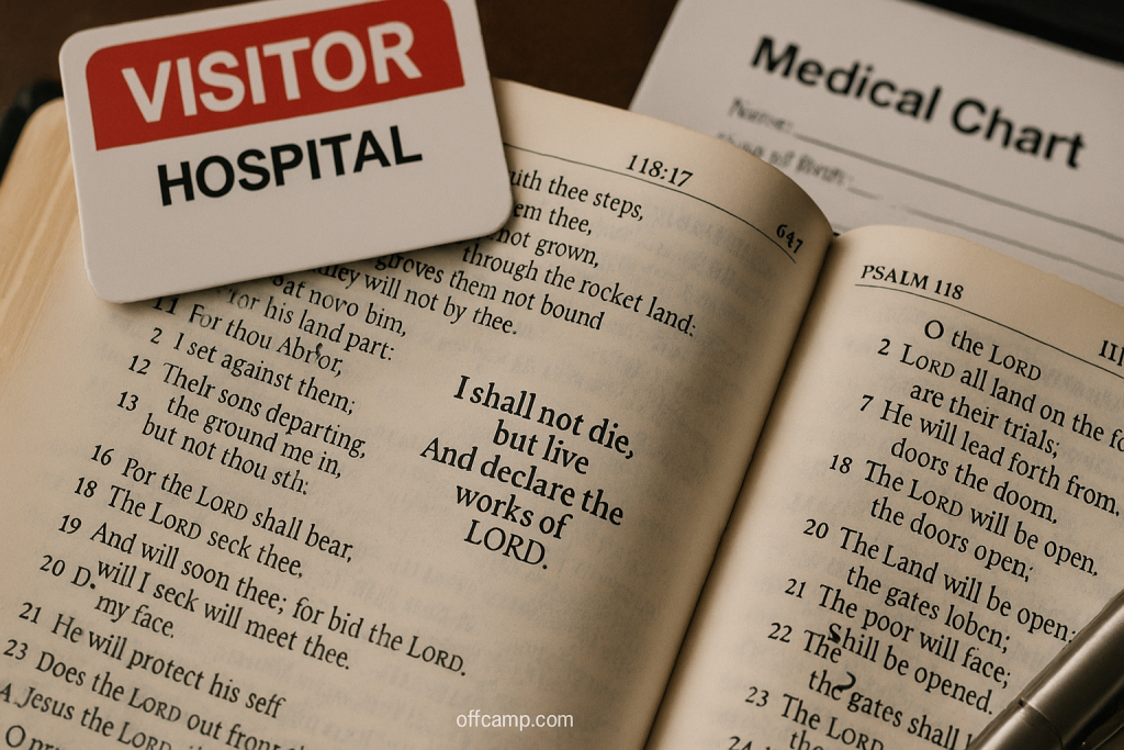 Bible verses for accident victim healing